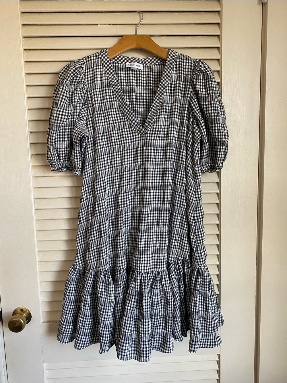 Calvin Klein Gingham Dress